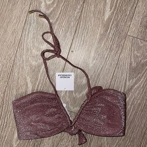 NWT MONDAY SWIMWEAR! COPACABANA TOP — SIZE M!